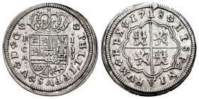 Philip V (1700-1746). 1 real. 1718. Cuenca. JJ. (Cal-350). Ag. 2,85 g. Cleaned. VF. Est...50,00. 


SPANISH DESCRIPTION: Felipe V (1700-1746). 1 re...