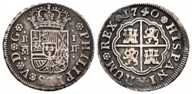 Philip V (1700-1746). 1 real. 1740. Madrid. JF. (Cal-456). Ag. 2,64 g. VF. Est...40,00. 


SPANISH DESCRIPTION: Felipe V (1700-1746). 1 real. 1740....
