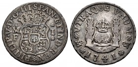 Philip V (1700-1746). 1 real. 1741. México. MF. (Cal-517). Ag. 3,20 g. Almost VF. Est...50,00. 


SPANISH DESCRIPTION: Felipe V (1700-1746). 1 real...