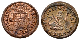 Ferdinand VI (1746-1759). 1 maravedi. 1747. Segovia. (Cal-19). Ae. 1,42 g. Almost XF. Est...40,00. 


SPANISH DESCRIPTION: Fernando VI (1746-1759)....
