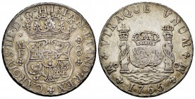 Charles III (1759-1788). 8 reales. 1765. México. MF. (Cal-1088). Ag. 27,04 g. Choice VF. Est...250,00. 


SPANISH DESCRIPTION: Carlos III (1759-178...