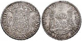 Charles III (1759-1788). 8 reales. 1768. México. MF. (Cal-1094). Ag. 26,92 g. Choice VF. Est...300,00. 


SPANISH DESCRIPTION: Carlos III (1759-178...