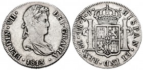 Ferdinand VII (1808-1833). 4 reales. 1813. Lima. JP. (Cal-742). Ag. 13,03 g. Scarce. Almost VF. Est...150,00. 


SPANISH DESCRIPTION: Fernando VII ...