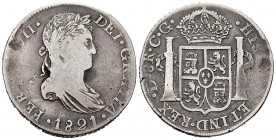 Ferdinand VII (1808-1833). 8 reales. 1821. Durango. CG. (Cal-1199). Ag. 26,47 g. Choice F. Est...90,00. 


SPANISH DESCRIPTION: Fernando VII (1808-...