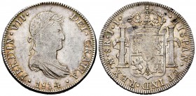 Ferdinand VII (1808-1833). 8 reales. 1814. México. JJ. (Cal-1326). Ag. 26,86 g. Minor nicks. VF/Choice VF. Est...100,00. 


SPANISH DESCRIPTION: Fe...