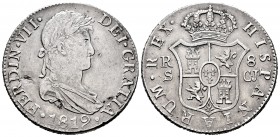 Ferdinand VII (1808-1833). 8 reales. 1819. Sevilla. CJ. (Cal-1420). Ag. 27,23 g. Knock on obverse. Choice VF. Est...160,00. 


SPANISH DESCRIPTION:...