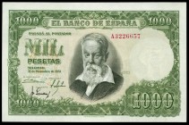 1.000 pesetas. 1951. Madrid. (Ed 2017-463a). December 31, Joaquin Sorolla. Serie A. Central bend. XF. Est...40,00. 


SPANISH DESCRIPTION: 1.000 pe...