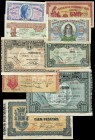Lot of 9 republican and local banknotes. TO EXAMINE. VF/UNC. Est...120,00. 


SPANISH DESCRIPTION: Lote de 9 billetes republicanos y locales. A EXA...