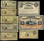 Lot of 8 banknotes from the Banco Español de la Habana. TO EXAMINE. VF/AU. Est...120,00. 


SPANISH DESCRIPTION: Lote de 8 billetes del Banco Españ...