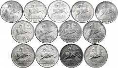 Lot of 13 Spanish 5 cent coins of 1941 (7) and 1945 (6). TO EXAMINE. Almost UNC/UNC. Est...150,00. 


SPANISH DESCRIPTION: Lote de 13 monedas del E...