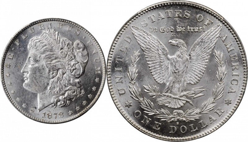Morgan Silver Dollar

Lot of (3) 1878-S Morgan Silver Dollars. VAM-17A. Hit Li...