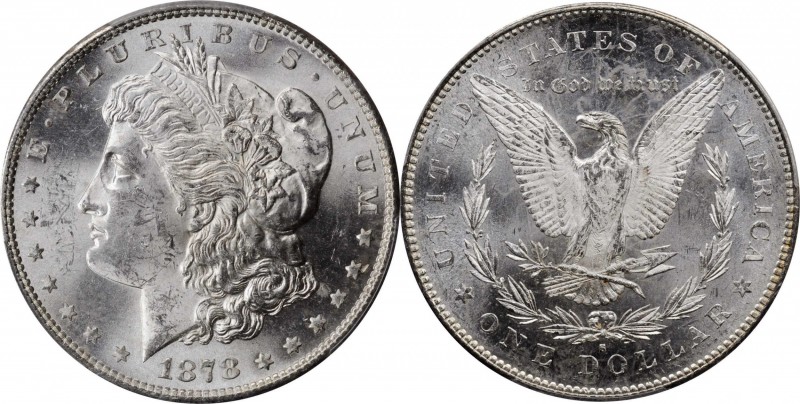 Morgan Silver Dollar

Lot of (3) 1878-S Morgan Silver Dollars. VAM-19. Hit Lis...