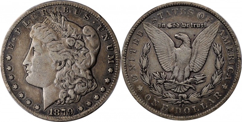 Morgan Silver Dollar

1879-CC Morgan Silver Dollar. VAM-3. Top 100 Variety. Ca...