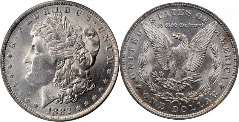 Morgan Silver Dollar

1882-O/S Morgan Silver Dollar. VAM-4. Top 100 Variety. S...