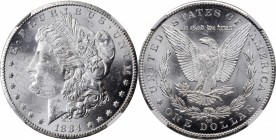 Morgan Silver Dollar

1884-CC Morgan Silver Dollar. VAM-2. Repunched Date, 18/18. MS-62 (NGC).

PCGS# 7152. NGC ID: 254M.

Estimate: $ 250