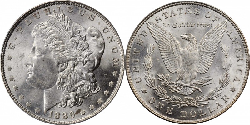 Morgan Silver Dollar

Lot of (2) Certified 1886 Morgan Silver Dollars. VAM-1C....