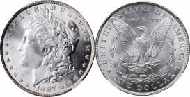 Morgan Silver Dollar

1887 Morgan Silver Dollar. VAM-12. Top 100 Variety. Doubled Die Obverse, Alligator Eye. MS-65 (NGC).

PCGS# 133910. NGC ID: ...