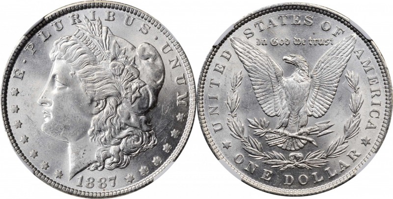 Morgan Silver Dollar

Lot of (2) 1887 Morgan Silver Dollars. VAM-12A. Top 100 ...