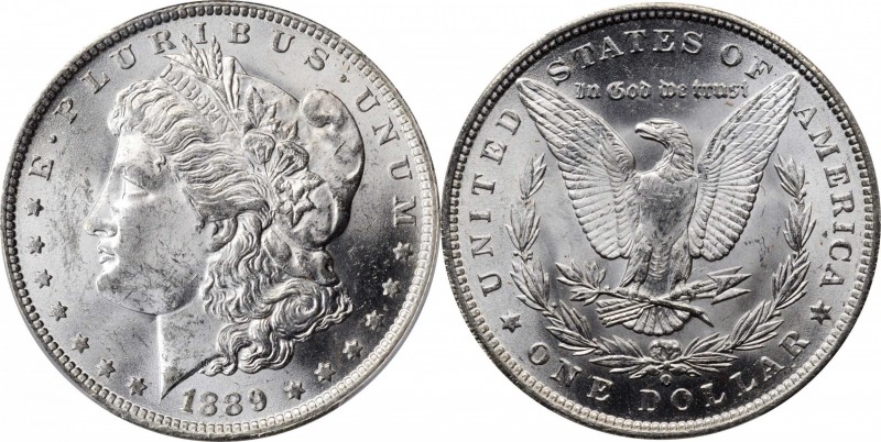 Morgan Silver Dollar

1889-O Morgan Silver Dollar. VAM-6. Top 100 Variety. Dou...