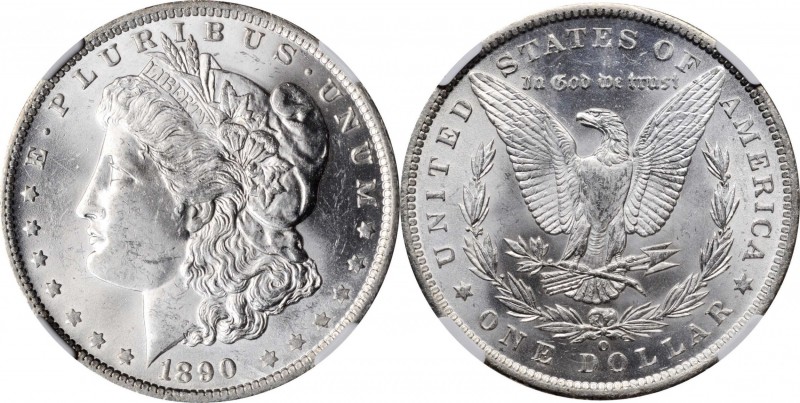Morgan Silver Dollar

Lot of (2) 1890-O Morgan Silver Dollars. VAM-10. Hot 50 ...