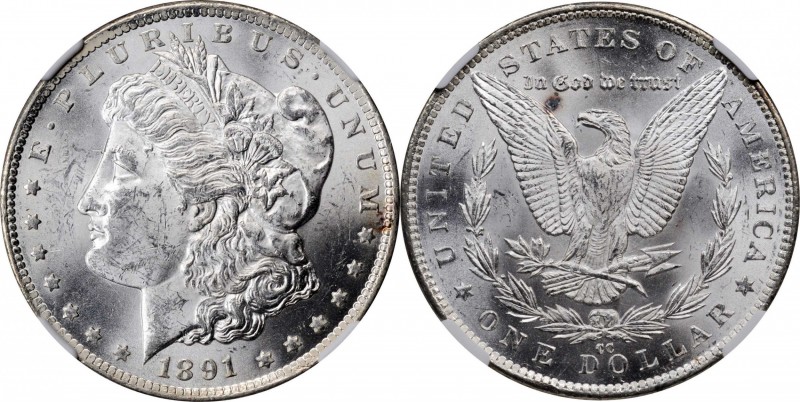 Morgan Silver Dollar

1891-CC Morgan Silver Dollar. VAM-3. Top 100 Variety. Sp...