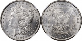 Morgan Silver Dollar

Lot of (3) 1897 Morgan Silver Dollars. VAM-6A. Top 100 Variety. Pitted Reverse. MS-62 (NGC).

PCGS# 133946. NGC ID: 2565.
...