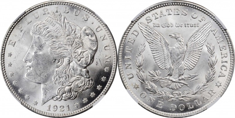 Morgan Silver Dollar

Lot of (2) 1921 Morgan Silver Dollars. VAM-13. Top 100 V...