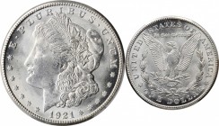 Morgan Silver Dollar

1921-S Morgan Silver Dollar. VAM-6A(1A). Hit List. BU Scratch. MS-64+ (PCGS).

PCGS# 134059.

Estimate: $ 200