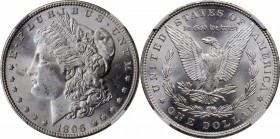 Morgan Silver Dollar

Lot of (2) Morgan Silver Dollar VAM Varieties. Doubled Die Obverse, Doubled Stars. MS-63 (NGC).

Included are: 1896 VAM-4, T...
