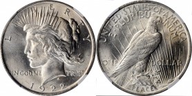 Peace Silver Dollar

Lot of (2) 1922 Peace Silver Dollars. VAM-7. Top 50 Variety. Doubled Die Reverse, Doubled Wing. MS-63 (NGC).

Included are: V...