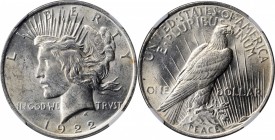 Peace Silver Dollar

Lot of (2) 1922 Peace Silver Dollars. VAM-7. Top 50 Variety. Doubled Die Reverse, Doubled Wing. MS-61 (NGC).

Included are: V...