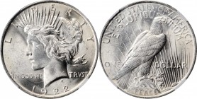 Peace Silver Dollar

Lot of (2) 1922 Peace Silver Dollars. VAM-7A. Top 50 Variety. Doubled Die Reverse, Doubled Wing. (NGC).

Included are: MS-63;...