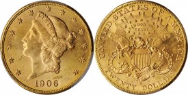 Liberty Head Double Eagle

1906-S Liberty Head Double Eagle. MS-61 (PCGS).

PCGS# 9051. NGC ID: 26D6.

Estimate: $ 1900