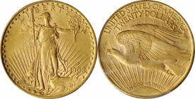 Saint-Gaudens Double Eagle

1908-D Saint-Gaudens Double Eagle. Motto. EF-45 (PCGS).

PCGS# 9148. NGC ID: 26F9.

Estimate: $ 1900