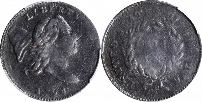 Liberty Cap Half Cent

1794 Liberty Cap Half Cent. VF Details--Surfaces Smooth...