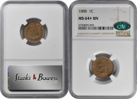 Indian Cent

1888 Indian Cent. MS-64+ BN (NGC). CAC.

PCGS# 2166. NGC ID: 228G.

Estimate: $ 150