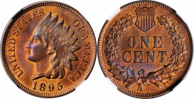 Indian Cent

1895 Indian Cent. MS-64+ RB (NGC).

PCGS# 2191. NGC ID: 228P.

Estimate: $ 200