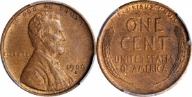 Lincoln Cent

1909-S Lincoln Cent. MS-63 BN (PCGS).

PCGS# 2432. NGC ID: 22B4.

Estimate: $ 300