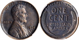 Lincoln Cent

1914-D Lincoln Cent. AU Details--Environmental Damage (PCGS).

PCGS# 2471. NGC ID: 22BH.

Estimate: $ 1200