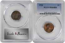 Lincoln Cent

1916 Lincoln Cent. MS-64 RB (PCGS).

PCGS# 2487. NGC ID: 22BN.

Estimate: $ 50
