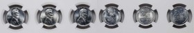 Lincoln Cent

1943 Lincoln Cent. PDS Set. MS-67 (NGC).

All examples are housed together in a single large size NGC holder. (Total: 3 coins)

Es...