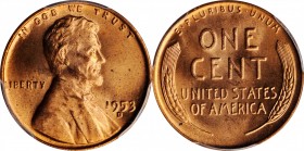 Lincoln Cent

Lot of (10) 1953-D Lincoln Cents. MS-65 RD (PCGS).

PCGS# 2809. NGC ID: 22FA.

Estimate: $ 100