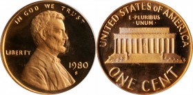 Lincoln Cent

1980-S Lincoln Cent. Proof-70 Deep Cameo (PCGS).

PCGS# 93464.

Estimate: $ 1000