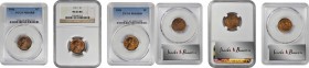 Lincoln Cent

Lot of (3) Certified Choice Mint State Lincoln Cents.

Included are: 1910 MS-64 RB (PCGS); 1917 MS-64 RB (NGC); and 1931 MS-63 RB (P...