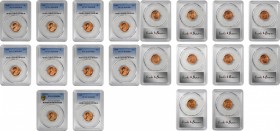 Lincoln Cent

Lot of (10) 1949-Dated Lincoln Cents. MS-65 RD (PCGS).

Included are: (9) 1949; and 1949-D.

Estimate: $ 100