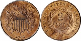 Two-Cent Piece

1864 Two-Cent Piece. Large Motto. MS-63 RB (PCGS).

PCGS# 3577. NGC ID: 22N9.

Estimate: $ 150