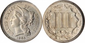 Nickel Three-Cent Piece

1865 Nickel Three-Cent Piece. AU-58 (ANACS).

PCGS# 3731. NGC ID: 22NJ.

Estimate: $ 65