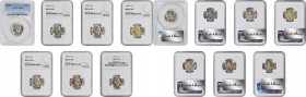 Jefferson Nickel

Lot of (7) Certified Predominantly Wartime Jefferson Nickels.

Included are: 1943-S MS-66 (PCGS); (5) 1944-D MS-66 5FS (NGC); an...