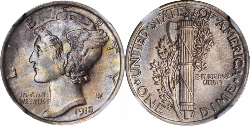 Mercury Dime

1918 Mercury Dime. MS-66 FB (NGC).

PCGS# 4917. NGC ID: 23H5....
