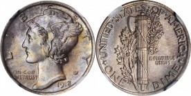 Mercury Dime

1918 Mercury Dime. MS-66 FB (NGC).

PCGS# 4917. NGC ID: 23H5.

Estimate: $ 1200